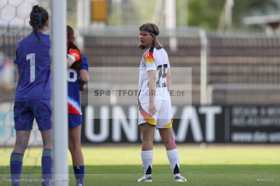 Stadion am Schönbusch, Aschaffenburg, 08.06.2024, sport, action, DFB, Fussball, Juniorinnen, Womens U16, Länderspiel, GER, USA, Deutschland - Bild-ID: 2415203