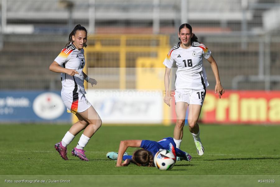 Stadion am Schönbusch, Aschaffenburg, 08.06.2024, sport, action, DFB, Fussball, Juniorinnen, Womens U16, Länderspiel, GER, USA, Deutschland - Bild-ID: 2415210