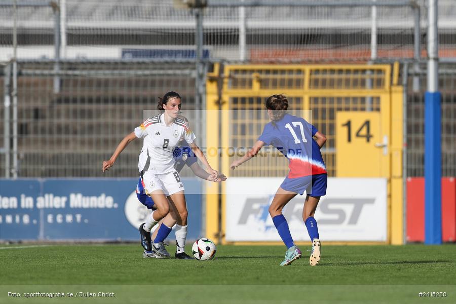 Stadion am Schönbusch, Aschaffenburg, 08.06.2024, sport, action, DFB, Fussball, Juniorinnen, Womens U16, Länderspiel, GER, USA, Deutschland - Bild-ID: 2415230