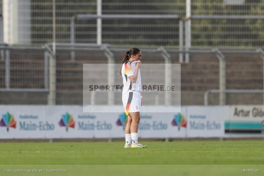 Stadion am Schönbusch, Aschaffenburg, 08.06.2024, sport, action, DFB, Fussball, Juniorinnen, Womens U16, Länderspiel, GER, USA, Deutschland - Bild-ID: 2415261