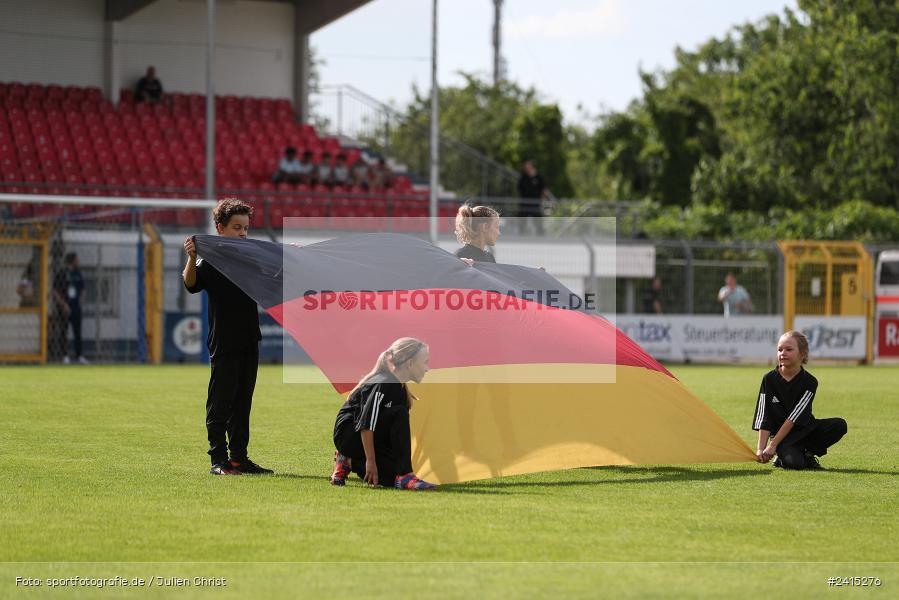 Stadion am Schönbusch, Aschaffenburg, 09.06.2024, sport, action, DFB, Fussball, Juniorinnen, Womens U16, Länderspiel, GER, USA, Deutschland - Bild-ID: 2415276