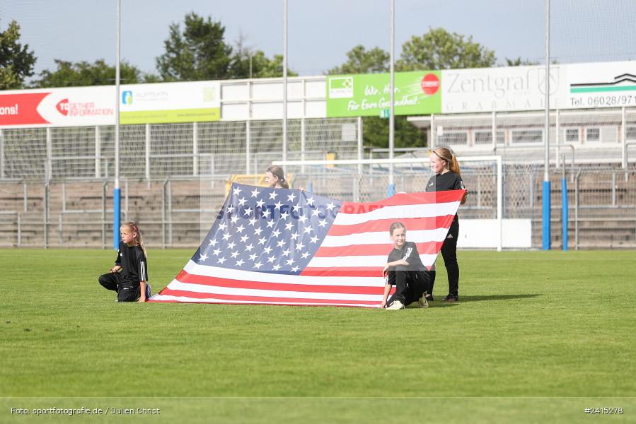 Stadion am Schönbusch, Aschaffenburg, 09.06.2024, sport, action, DFB, Fussball, Juniorinnen, Womens U16, Länderspiel, GER, USA, Deutschland - Bild-ID: 2415278