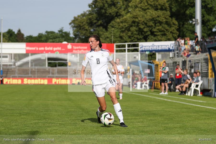 Stadion am Schönbusch, Aschaffenburg, 09.06.2024, sport, action, DFB, Fussball, Juniorinnen, Womens U16, Länderspiel, GER, USA, Deutschland - Bild-ID: 2415310