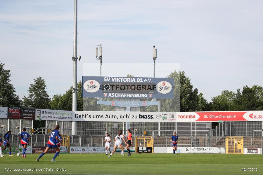 Stadion am Schönbusch, Aschaffenburg, 09.06.2024, sport, action, DFB, Fussball, Juniorinnen, Womens U16, Länderspiel, GER, USA, Deutschland - Bild-ID: 2415343