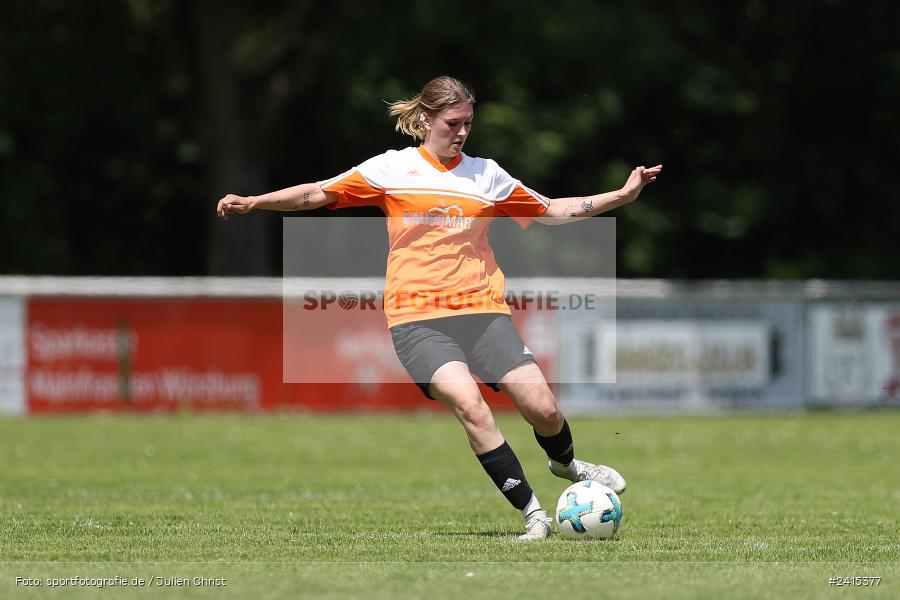 Sportgelände, Karlstadt, 09.06.2024, sport, action, BFV, Fussball, Bezirksliga Frauen 01, FVK, (SG)SV Großwallstadt/Elsenfeld, FV Karlstadt - Bild-ID: 2415377