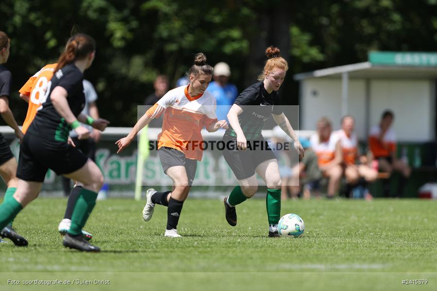 Sportgelände, Karlstadt, 09.06.2024, sport, action, BFV, Fussball, Bezirksliga Frauen 01, FVK, (SG)SV Großwallstadt/Elsenfeld, FV Karlstadt - Bild-ID: 2415379