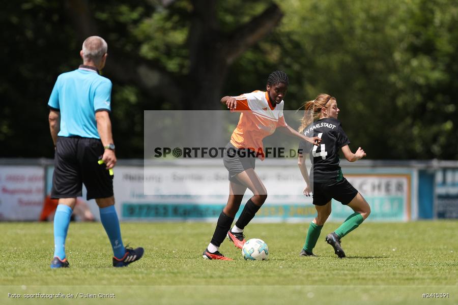 Sportgelände, Karlstadt, 09.06.2024, sport, action, BFV, Fussball, Bezirksliga Frauen 01, FVK, (SG)SV Großwallstadt/Elsenfeld, FV Karlstadt - Bild-ID: 2415391 Sportgelände, Karlstadt, 09.06.2024, sport, action, BFV, Fussball, Bezirksliga Frauen 01, FVK, (SG)SV Großwallstadt/Elsenfeld, FV Karlstadt - Bild-ID: 2415391