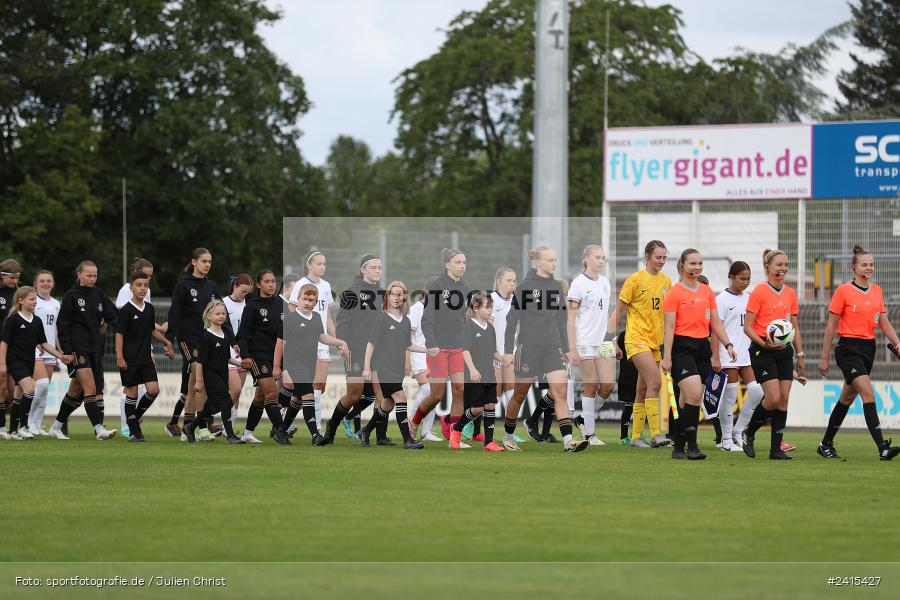 Stadion am Schönbusch, Aschaffenburg, 11.06.2024, sport, action, DFB, Fussball, Juniorinnen, Womens U16, Länderspiel, GER, USA, Deutschland - Bild-ID: 2415427