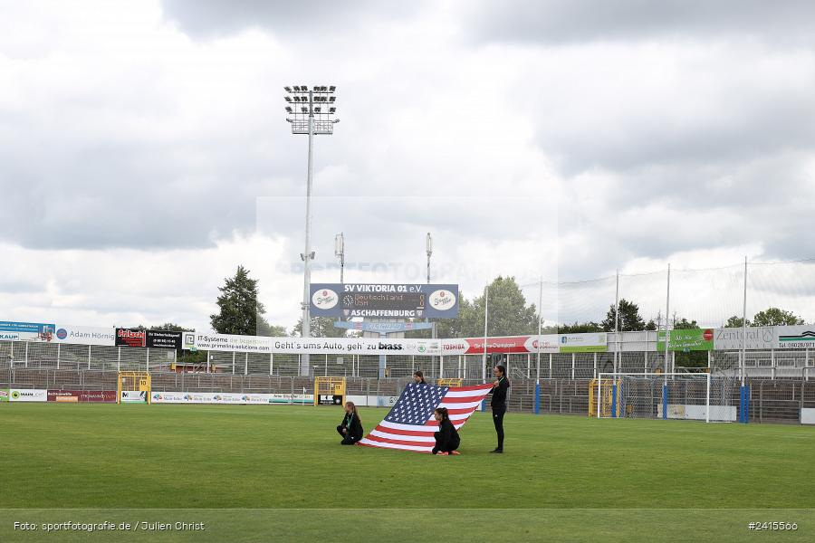 Stadion am Schönbusch, Aschaffenburg, 11.06.2024, sport, action, DFB, Fussball, Juniorinnen, Womens U16, Länderspiel, GER, USA, Deutschland - Bild-ID: 2415566