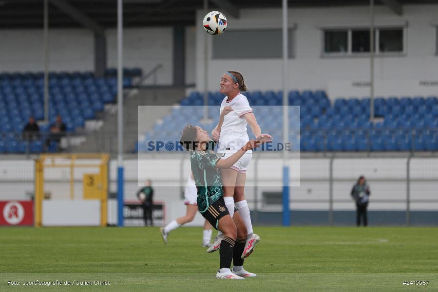 Stadion am Schönbusch, Aschaffenburg, 11.06.2024, sport, action, DFB, Fussball, Juniorinnen, Womens U16, Länderspiel, GER, USA, Deutschland - Bild-ID: 2415587