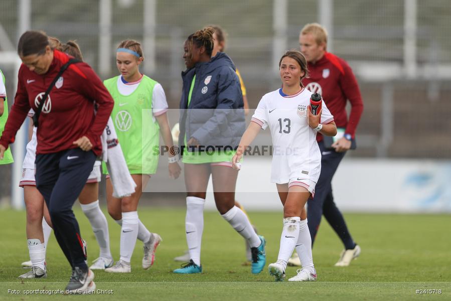 sport, action, Womens U16, USA, Stadion am Schönbusch, Länderspiel, Juniorinnen, GER, Fussball, Deutschland, DFB, Aschaffenburg, 11.06.2024 - Bild-ID: 2415718