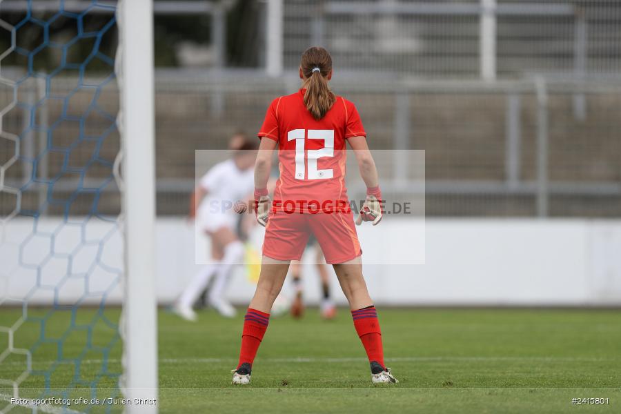 sport, action, Womens U16, USA, Stadion am Schönbusch, Länderspiel, Juniorinnen, GER, Fussball, Deutschland, DFB, Aschaffenburg, 11.06.2024 - Bild-ID: 2415801