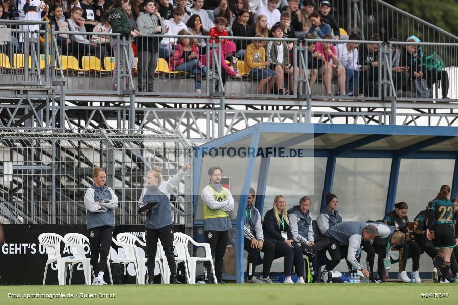 sport, action, Womens U16, USA, Stadion am Schönbusch, Länderspiel, Juniorinnen, GER, Fussball, Deutschland, DFB, Aschaffenburg, 11.06.2024 - Bild-ID: 2415847 sport, action, Womens U16, USA, Stadion am Schönbusch, Länderspiel, Juniorinnen, GER, Fussball, Deutschland, DFB, Aschaffenburg, 11.06.2024 - Bild-ID: 2415847