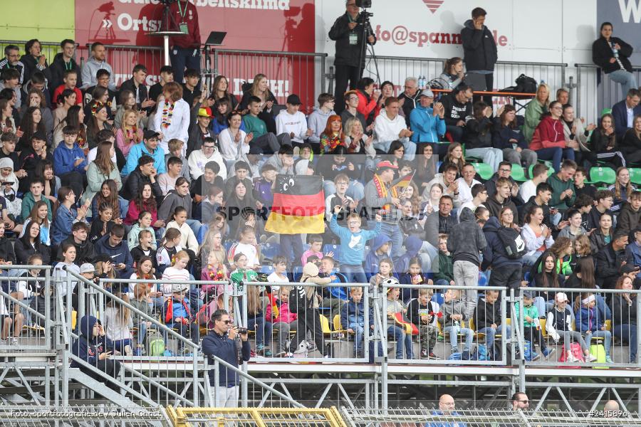 sport, action, Womens U16, USA, Stadion am Schönbusch, Länderspiel, Juniorinnen, GER, Fussball, Deutschland, DFB, Aschaffenburg, 11.06.2024 - Bild-ID: 2415896