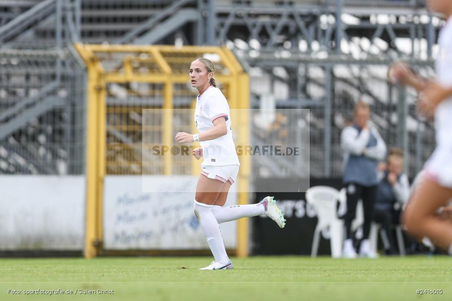 sport, action, Womens U16, USA, Stadion am Schönbusch, Länderspiel, Juniorinnen, GER, Fussball, Deutschland, DFB, Aschaffenburg, 11.06.2024 - Bild-ID: 2416015 sport, action, Womens U16, USA, Stadion am Schönbusch, Länderspiel, Juniorinnen, GER, Fussball, Deutschland, DFB, Aschaffenburg, 11.06.2024 - Bild-ID: 2416015