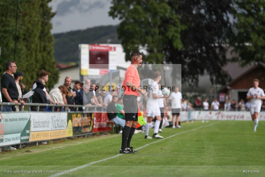 Fundamentum Sportpark, Karlburg, 22.06.2024, sport, action, BFV, Fussball, Regionalliga Bayern, Bayernliga Nord, Landesfreundschaftsspiele, FCS, TSV, 1. FC Schweinfurt 1905, TSV Karlburg - Bild-ID: 2416048