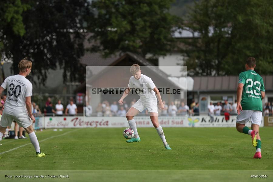 Fundamentum Sportpark, Karlburg, 22.06.2024, sport, action, BFV, Fussball, Regionalliga Bayern, Bayernliga Nord, Landesfreundschaftsspiele, FCS, TSV, 1. FC Schweinfurt 1905, TSV Karlburg - Bild-ID: 2416050