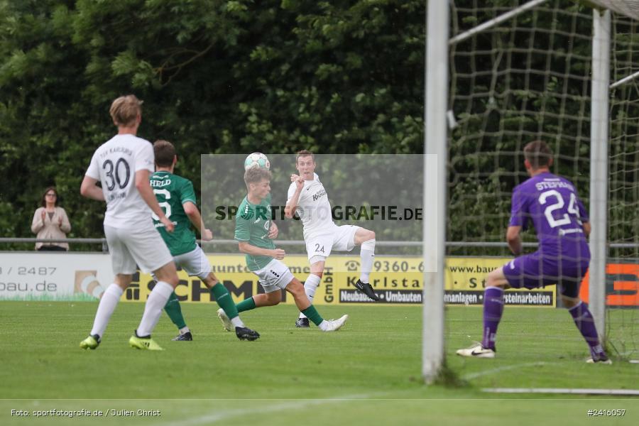 Fundamentum Sportpark, Karlburg, 22.06.2024, sport, action, BFV, Fussball, Regionalliga Bayern, Bayernliga Nord, Landesfreundschaftsspiele, FCS, TSV, 1. FC Schweinfurt 1905, TSV Karlburg - Bild-ID: 2416057