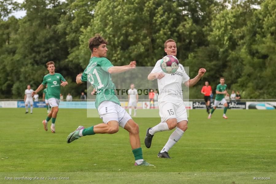 Fundamentum Sportpark, Karlburg, 22.06.2024, sport, action, BFV, Fussball, Regionalliga Bayern, Bayernliga Nord, Landesfreundschaftsspiele, FCS, TSV, 1. FC Schweinfurt 1905, TSV Karlburg - Bild-ID: 2416064