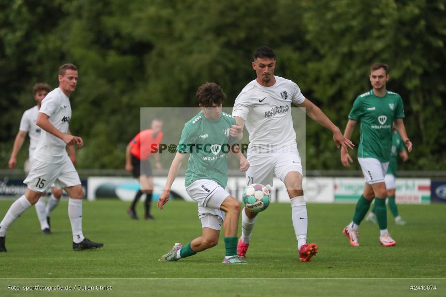 Fundamentum Sportpark, Karlburg, 22.06.2024, sport, action, BFV, Fussball, Regionalliga Bayern, Bayernliga Nord, Landesfreundschaftsspiele, FCS, TSV, 1. FC Schweinfurt 1905, TSV Karlburg - Bild-ID: 2416074