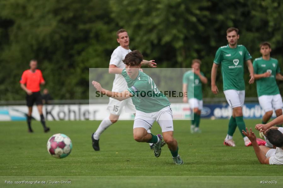 Fundamentum Sportpark, Karlburg, 22.06.2024, sport, action, BFV, Fussball, Regionalliga Bayern, Bayernliga Nord, Landesfreundschaftsspiele, FCS, TSV, 1. FC Schweinfurt 1905, TSV Karlburg - Bild-ID: 2416076