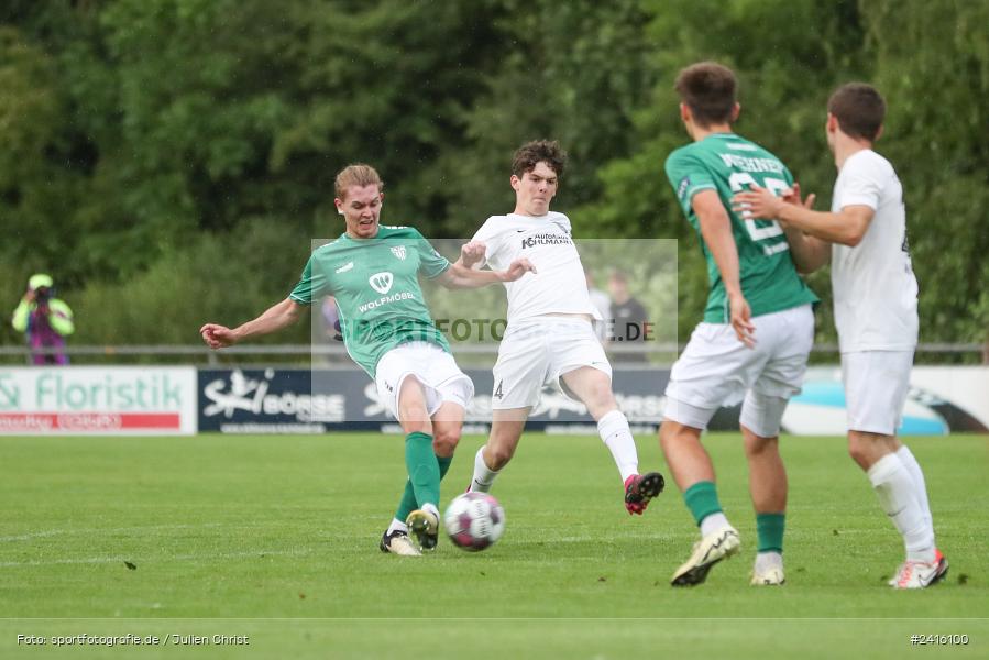 Fundamentum Sportpark, Karlburg, 22.06.2024, sport, action, BFV, Fussball, Regionalliga Bayern, Bayernliga Nord, Landesfreundschaftsspiele, FCS, TSV, 1. FC Schweinfurt 1905, TSV Karlburg - Bild-ID: 2416100