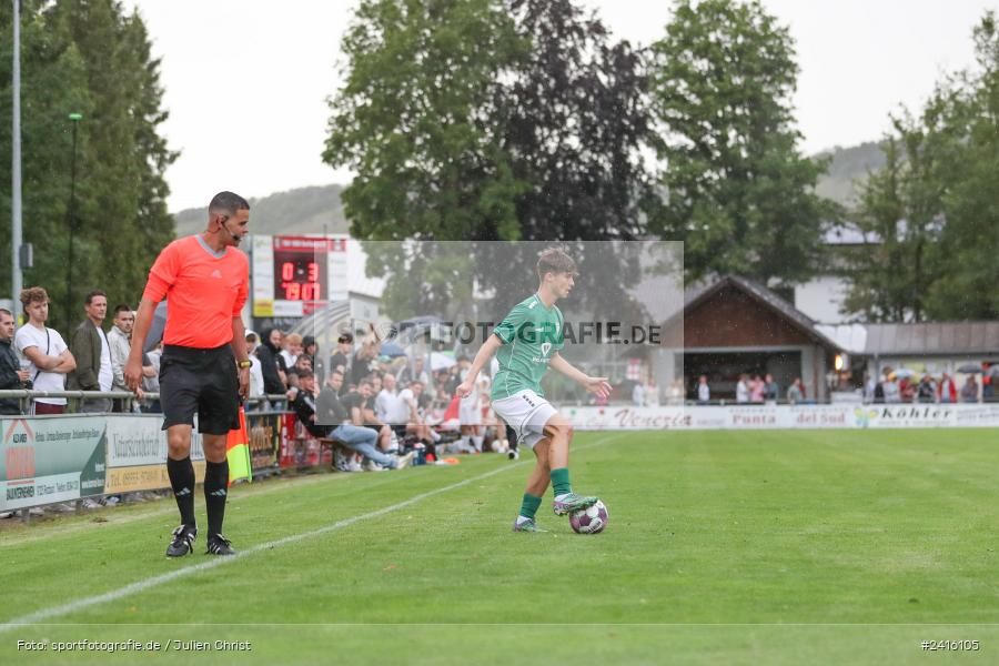 Fundamentum Sportpark, Karlburg, 22.06.2024, sport, action, BFV, Fussball, Regionalliga Bayern, Bayernliga Nord, Landesfreundschaftsspiele, FCS, TSV, 1. FC Schweinfurt 1905, TSV Karlburg - Bild-ID: 2416105