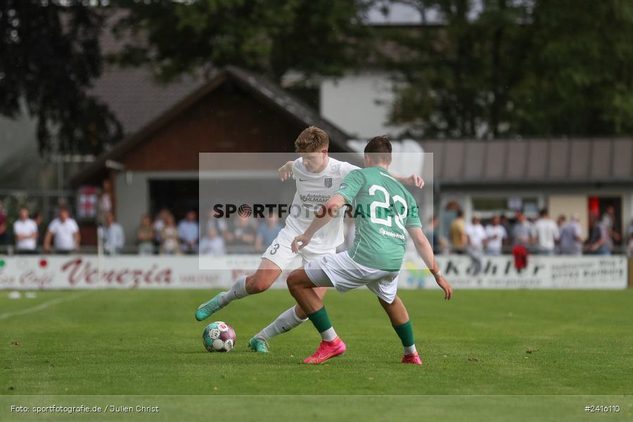 Fundamentum Sportpark, Karlburg, 22.06.2024, sport, action, BFV, Fussball, Regionalliga Bayern, Bayernliga Nord, Landesfreundschaftsspiele, FCS, TSV, 1. FC Schweinfurt 1905, TSV Karlburg - Bild-ID: 2416110