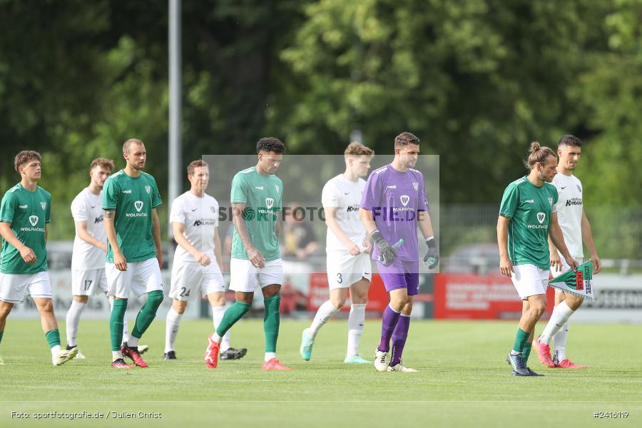 Fundamentum Sportpark, Karlburg, 21.06.2024, sport, action, BFV, Fussball, Regionalliga Bayern, Bayernliga Nord, Landesfreundschaftsspiele, FCS, TSV, 1. FC Schweinfurt 1905, TSV Karlburg - Bild-ID: 2416119