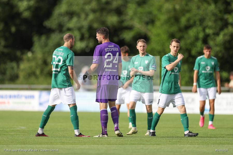 Fundamentum Sportpark, Karlburg, 21.06.2024, sport, action, BFV, Fussball, Regionalliga Bayern, Bayernliga Nord, Landesfreundschaftsspiele, FCS, TSV, 1. FC Schweinfurt 1905, TSV Karlburg - Bild-ID: 2416121