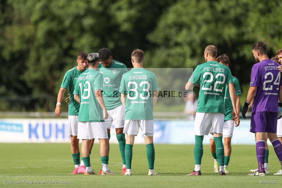 Fundamentum Sportpark, Karlburg, 21.06.2024, sport, action, BFV, Fussball, Regionalliga Bayern, Bayernliga Nord, Landesfreundschaftsspiele, FCS, TSV, 1. FC Schweinfurt 1905, TSV Karlburg - Bild-ID: 2416123