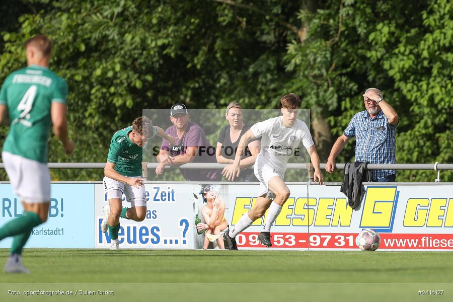 Fundamentum Sportpark, Karlburg, 21.06.2024, sport, action, BFV, Fussball, Regionalliga Bayern, Bayernliga Nord, Landesfreundschaftsspiele, FCS, TSV, 1. FC Schweinfurt 1905, TSV Karlburg - Bild-ID: 2416127