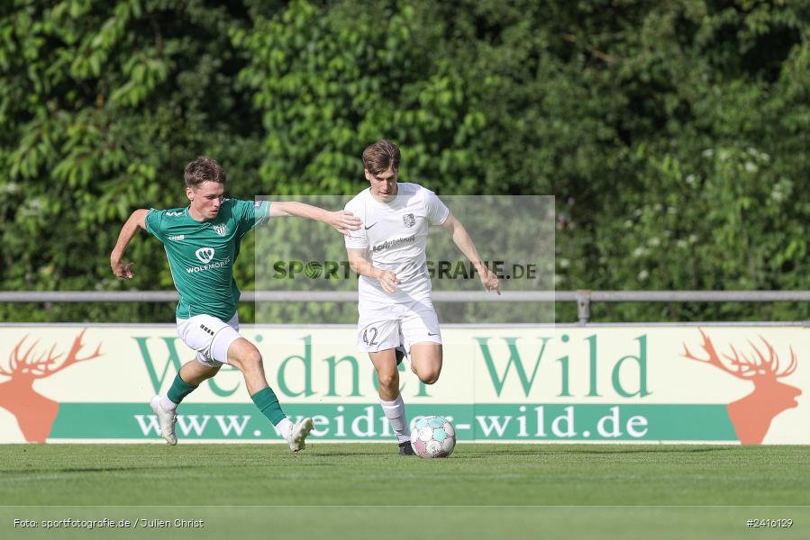 Fundamentum Sportpark, Karlburg, 21.06.2024, sport, action, BFV, Fussball, Regionalliga Bayern, Bayernliga Nord, Landesfreundschaftsspiele, FCS, TSV, 1. FC Schweinfurt 1905, TSV Karlburg - Bild-ID: 2416129