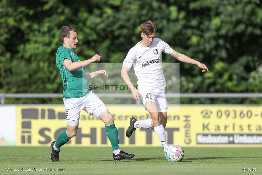Fundamentum Sportpark, Karlburg, 21.06.2024, sport, action, BFV, Fussball, Regionalliga Bayern, Bayernliga Nord, Landesfreundschaftsspiele, FCS, TSV, 1. FC Schweinfurt 1905, TSV Karlburg - Bild-ID: 2416132