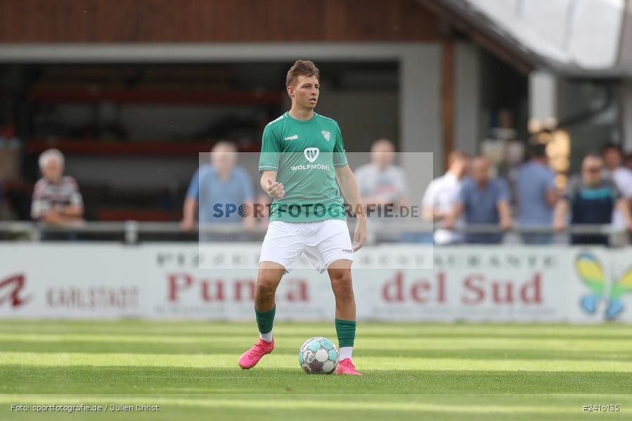 Fundamentum Sportpark, Karlburg, 21.06.2024, sport, action, BFV, Fussball, Regionalliga Bayern, Bayernliga Nord, Landesfreundschaftsspiele, FCS, TSV, 1. FC Schweinfurt 1905, TSV Karlburg - Bild-ID: 2416135