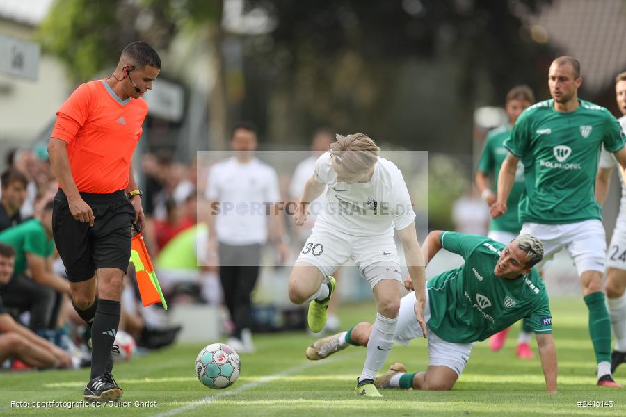 Fundamentum Sportpark, Karlburg, 21.06.2024, sport, action, BFV, Fussball, Regionalliga Bayern, Bayernliga Nord, Landesfreundschaftsspiele, FCS, TSV, 1. FC Schweinfurt 1905, TSV Karlburg - Bild-ID: 2416143