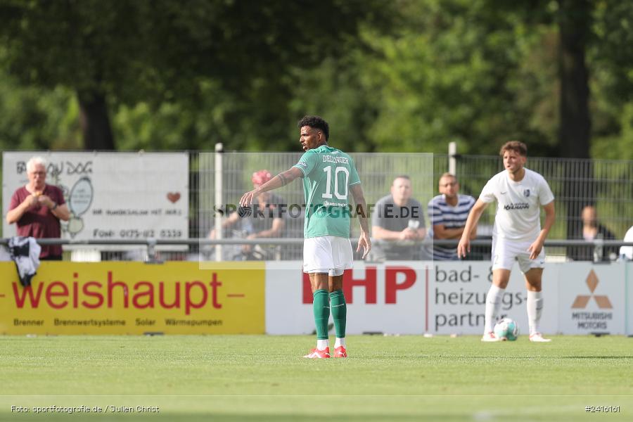 Fundamentum Sportpark, Karlburg, 21.06.2024, sport, action, BFV, Fussball, Regionalliga Bayern, Bayernliga Nord, Landesfreundschaftsspiele, FCS, TSV, 1. FC Schweinfurt 1905, TSV Karlburg - Bild-ID: 2416161