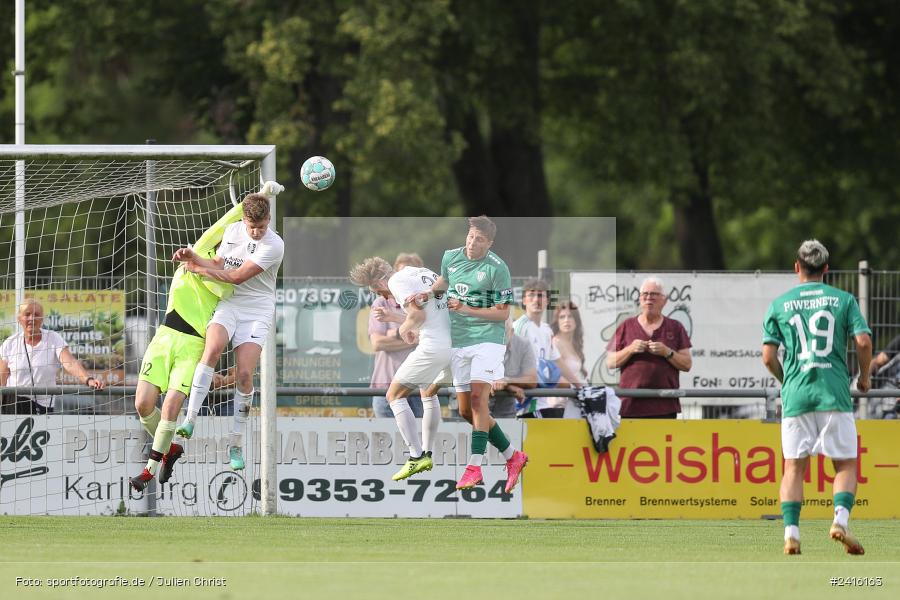 Fundamentum Sportpark, Karlburg, 21.06.2024, sport, action, BFV, Fussball, Regionalliga Bayern, Bayernliga Nord, Landesfreundschaftsspiele, FCS, TSV, 1. FC Schweinfurt 1905, TSV Karlburg - Bild-ID: 2416163
