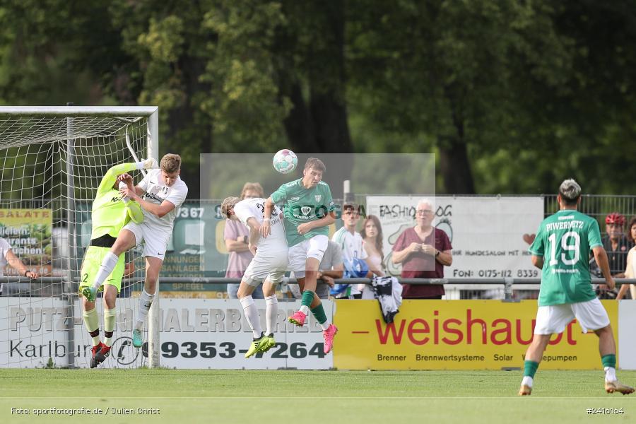 Fundamentum Sportpark, Karlburg, 21.06.2024, sport, action, BFV, Fussball, Regionalliga Bayern, Bayernliga Nord, Landesfreundschaftsspiele, FCS, TSV, 1. FC Schweinfurt 1905, TSV Karlburg - Bild-ID: 2416164