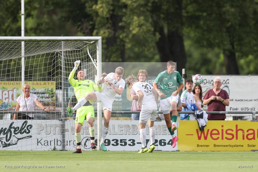 Fundamentum Sportpark, Karlburg, 21.06.2024, sport, action, BFV, Fussball, Regionalliga Bayern, Bayernliga Nord, Landesfreundschaftsspiele, FCS, TSV, 1. FC Schweinfurt 1905, TSV Karlburg - Bild-ID: 2416165