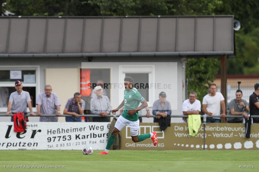 Fundamentum Sportpark, Karlburg, 21.06.2024, sport, action, BFV, Fussball, Regionalliga Bayern, Bayernliga Nord, Landesfreundschaftsspiele, FCS, TSV, 1. FC Schweinfurt 1905, TSV Karlburg - Bild-ID: 2416173
