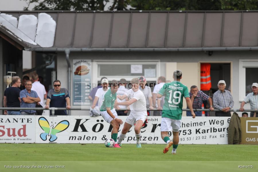 Fundamentum Sportpark, Karlburg, 21.06.2024, sport, action, BFV, Fussball, Regionalliga Bayern, Bayernliga Nord, Landesfreundschaftsspiele, FCS, TSV, 1. FC Schweinfurt 1905, TSV Karlburg - Bild-ID: 2416175