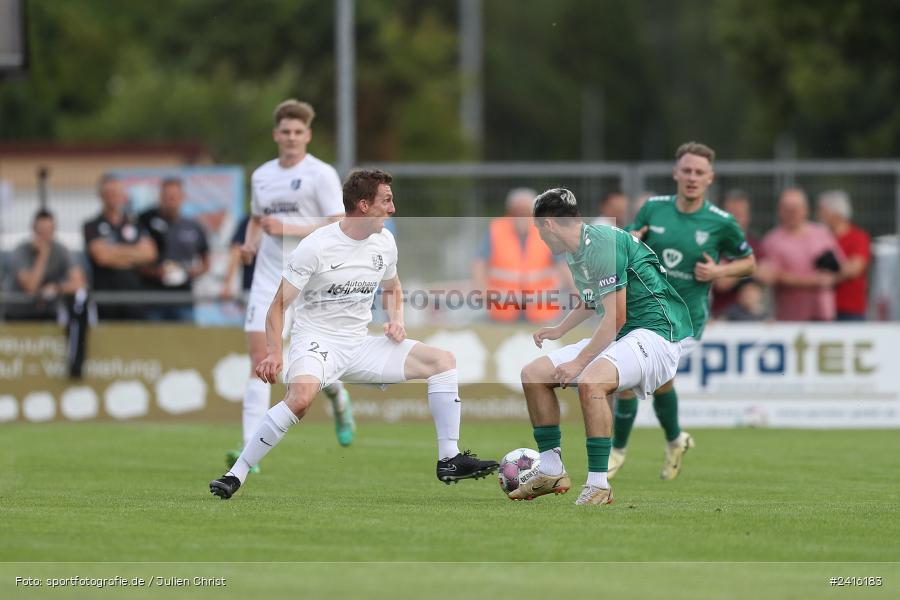 Fundamentum Sportpark, Karlburg, 21.06.2024, sport, action, BFV, Fussball, Regionalliga Bayern, Bayernliga Nord, Landesfreundschaftsspiele, FCS, TSV, 1. FC Schweinfurt 1905, TSV Karlburg - Bild-ID: 2416183