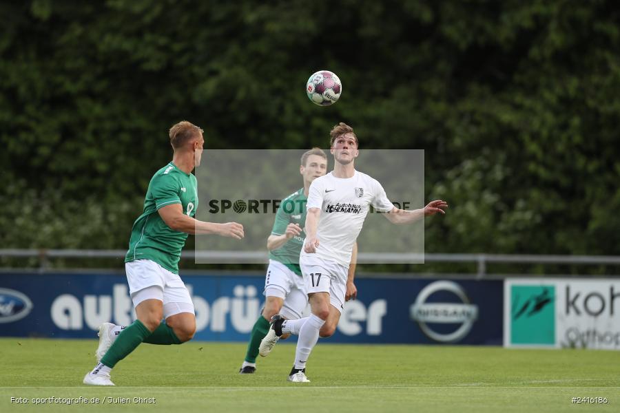Fundamentum Sportpark, Karlburg, 21.06.2024, sport, action, BFV, Fussball, Regionalliga Bayern, Bayernliga Nord, Landesfreundschaftsspiele, FCS, TSV, 1. FC Schweinfurt 1905, TSV Karlburg - Bild-ID: 2416186