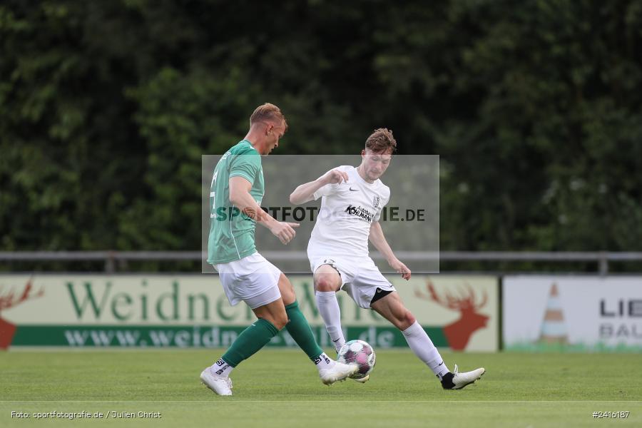 Fundamentum Sportpark, Karlburg, 21.06.2024, sport, action, BFV, Fussball, Regionalliga Bayern, Bayernliga Nord, Landesfreundschaftsspiele, FCS, TSV, 1. FC Schweinfurt 1905, TSV Karlburg - Bild-ID: 2416187