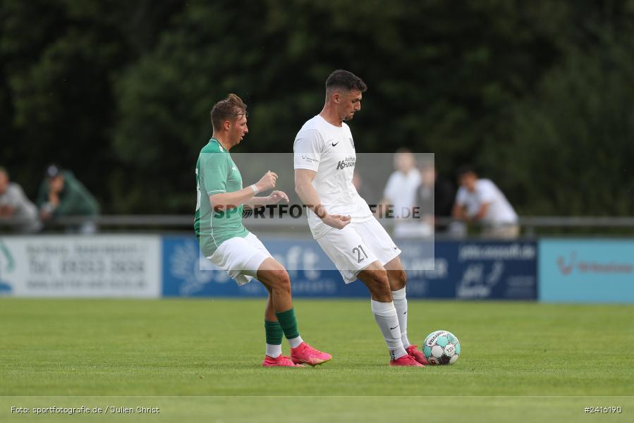 Fundamentum Sportpark, Karlburg, 21.06.2024, sport, action, BFV, Fussball, Regionalliga Bayern, Bayernliga Nord, Landesfreundschaftsspiele, FCS, TSV, 1. FC Schweinfurt 1905, TSV Karlburg - Bild-ID: 2416190