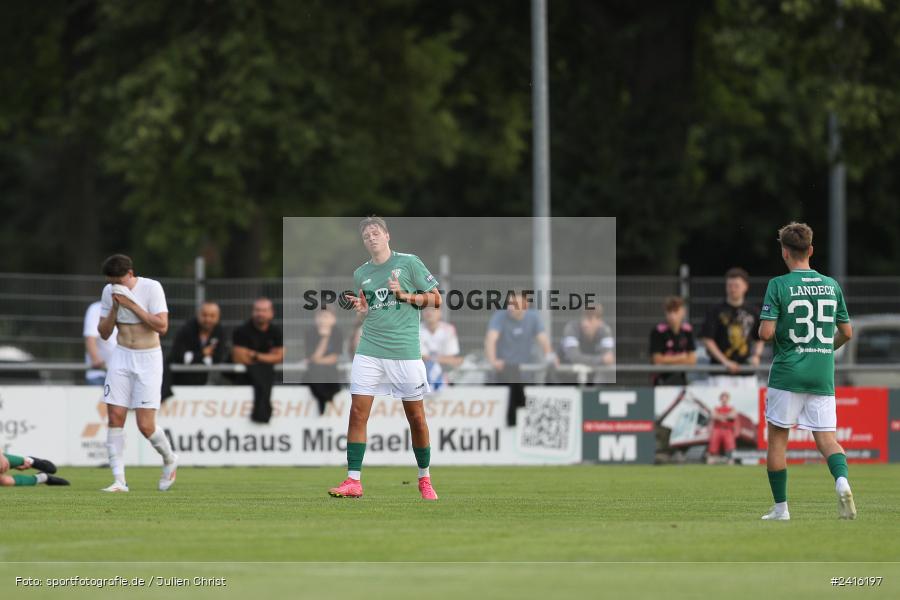 Fundamentum Sportpark, Karlburg, 21.06.2024, sport, action, BFV, Fussball, Regionalliga Bayern, Bayernliga Nord, Landesfreundschaftsspiele, FCS, TSV, 1. FC Schweinfurt 1905, TSV Karlburg - Bild-ID: 2416197