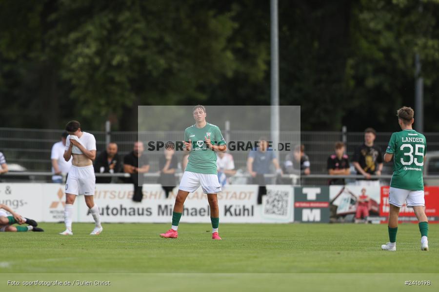 Fundamentum Sportpark, Karlburg, 21.06.2024, sport, action, BFV, Fussball, Regionalliga Bayern, Bayernliga Nord, Landesfreundschaftsspiele, FCS, TSV, 1. FC Schweinfurt 1905, TSV Karlburg - Bild-ID: 2416198