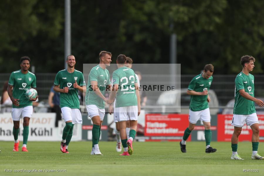Fundamentum Sportpark, Karlburg, 21.06.2024, sport, action, BFV, Fussball, Regionalliga Bayern, Bayernliga Nord, Landesfreundschaftsspiele, FCS, TSV, 1. FC Schweinfurt 1905, TSV Karlburg - Bild-ID: 2416202