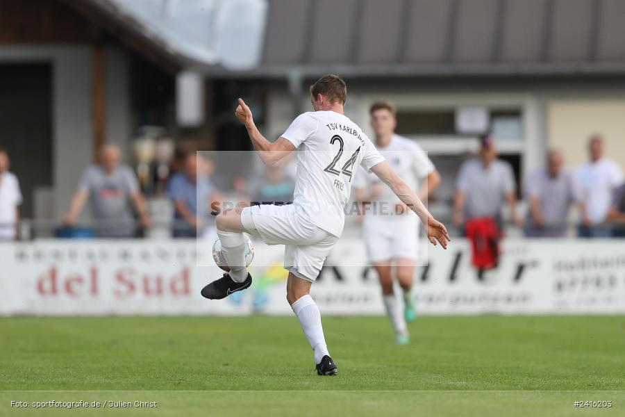Fundamentum Sportpark, Karlburg, 21.06.2024, sport, action, BFV, Fussball, Regionalliga Bayern, Bayernliga Nord, Landesfreundschaftsspiele, FCS, TSV, 1. FC Schweinfurt 1905, TSV Karlburg - Bild-ID: 2416203